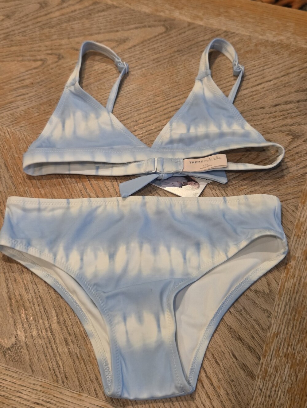 NWT Theme By ARIELLA 2 Piece Girls Bikini   Size L 14